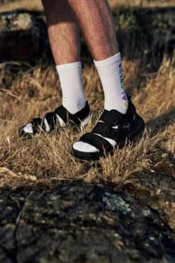 GramicciBelt Sandals - Black