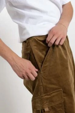 GramicciCorduroy Loose Cargo Pant - Mocha Beige -Gramicci Style Deals Store Corduroy Loose Cargo Pant Mocha Beige 20230925063650 3