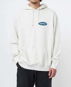 GramicciFreedom Oval Hooded Sweatshirt - Brown Pigment 2 GramicciFreedom Oval Hooded Sweatshirt - Brown Pigment - Image 2