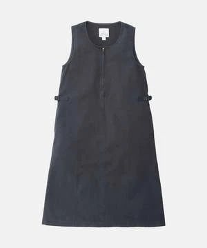 GramicciCanvas Mid-length Dress - Dusty Black 1 GramicciCanvas Mid-length Dress - Dusty Black