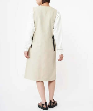 GramicciCanvas Mid-length Dress - Dusty Black 5 GramicciCanvas Mid-length Dress - Dusty Black - Image 5