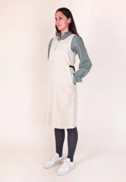 New Products -Gramicci Style Deals Store Gramicci Canvas Mid Length Dress Dusty Greige 20230919133748 1