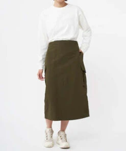 GramicciNylon Tussah Covertible Apron Dress - Deep Olive 7 GramicciNylon Tussah Covertible Apron Dress - Deep Olive -Gramicci Style Deals Store Gramicci NYLON TUSSAH COVERTIBLE APRON DRESS DEEP OLIVE 20230929065217 2