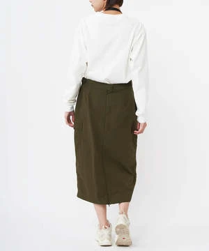 GramicciNylon Tussah Covertible Apron Dress - Deep Olive 5 GramicciNylon Tussah Covertible Apron Dress - Deep Olive - Image 5