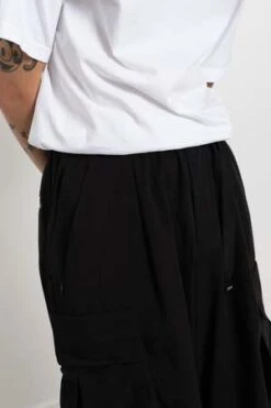 Gramicciby F/Ce. Technical Cargo Wide Pant - Black -Gramicci Style Deals Store Gramicci by F Ce Technical Cargo Wide Pant Black 20230925063812 2