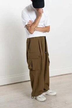 Gramicciby F/Ce. Technical Cargo Wide Pant - Coyote