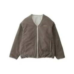GramicciReversible Fleece Cardigan - Taupe