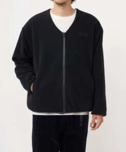 GramicciReversible Fleece Cardigan - Dark Navy