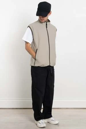 GramicciReversible Fleece Vest - Taupe 7 GramicciReversible Fleece Vest - Taupe - Image 7