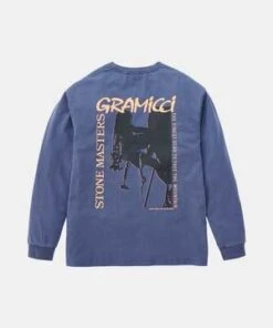 GramicciStone Masters L/S Tee - Navy Pigment