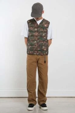 GramicciTaion Inner Down Vest - Camo -Gramicci Style Deals Store Taion Gramicci Inner Down Vest Camo 20220926221652 1