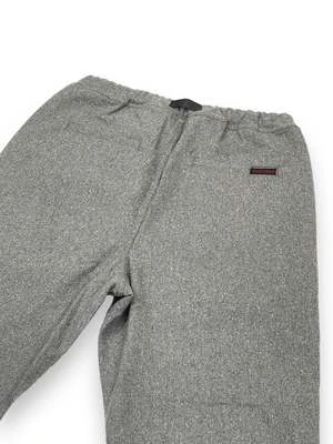 GramicciWOOL PLEATED TROUSER - Light Grey 3 GramicciWOOL PLEATED TROUSER - Light Grey - Image 3