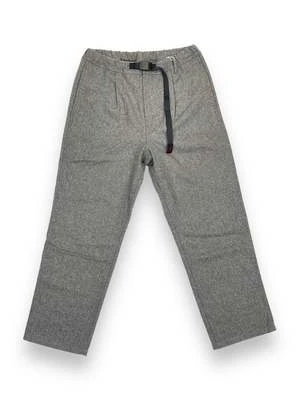 GramicciWOOL PLEATED TROUSER - Light Grey 1 GramicciWOOL PLEATED TROUSER - Light Grey